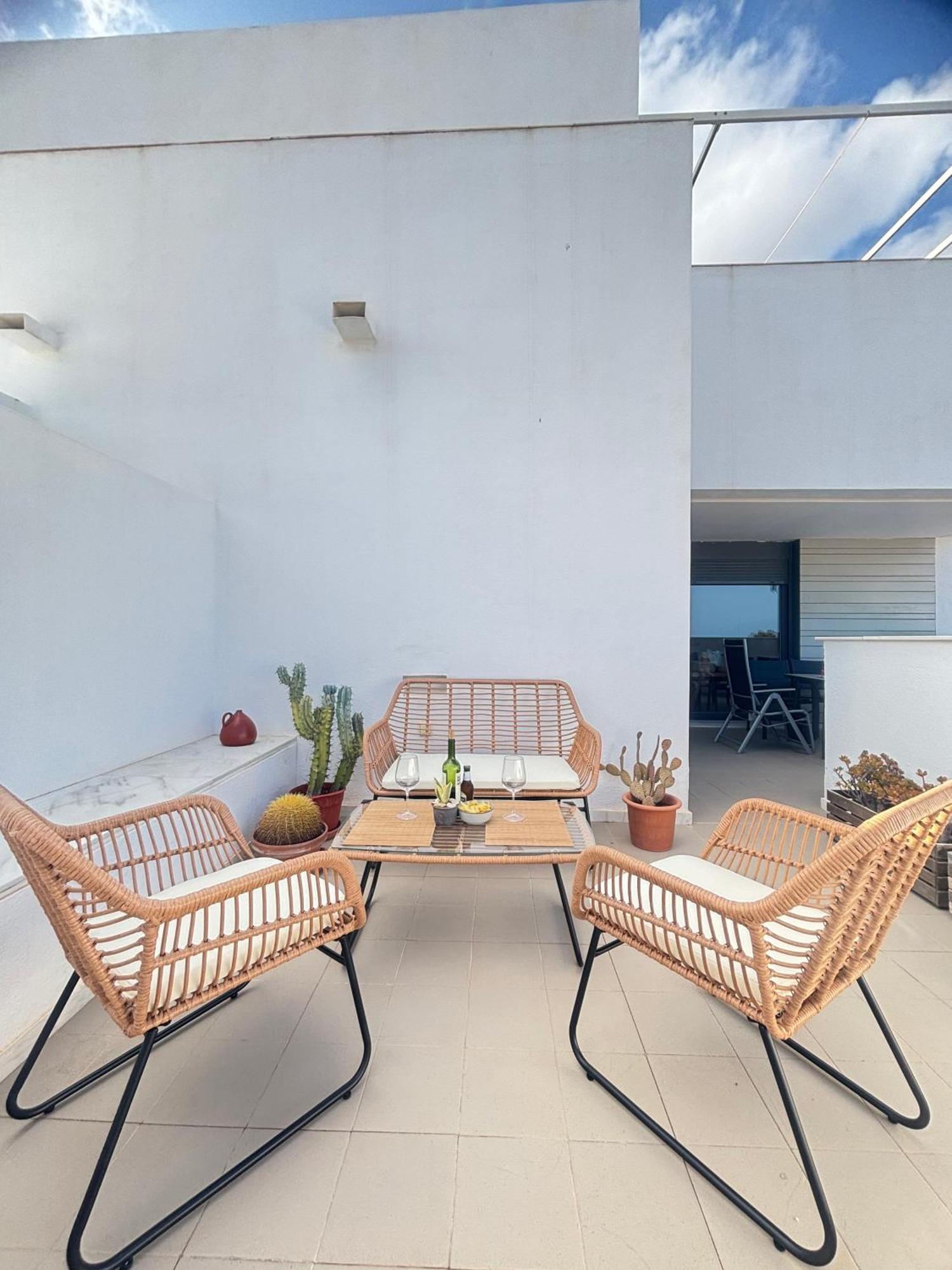 Villa Helice - Apartamento Con Piscina, Terraza Y Padel En Cabo De Gata Las Negras Exterior foto